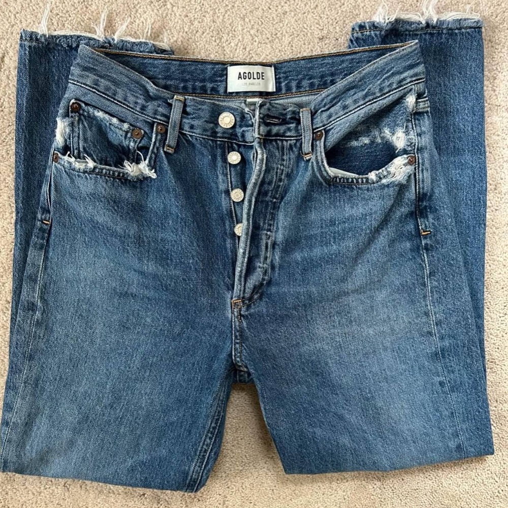 Agolde high rise jeans, size 26